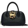 Sac &agrave; main Roberto Cavalli Iconic Snakes Grainy Noir