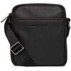 Sac LANCASTER Sacoche cuir Homme SOFT VINTAGE Noir/Rouge
