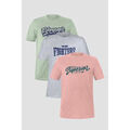 Tee-shirts sur Grenoble : T-shirt Enorsia T-shirts imprim&eacute;s lot de 3 pi&egrave;ces &agrave; manches courtes Multicolore