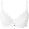 Corbeilles & balconnets Brigitte Bardot Soutien-gorge corbeille grand maintien blanc Po&eacute;tesse Blanc