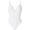 Bodys Morgan Body tanga blanc Sandra Blanc