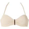 Maillots de bain Brigitte Bardot Haut de maillot de bain bandeau cr&egrave;me R&ecirc;veuse Beige Grenoble
