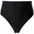 Maillots de bain sur Grenoble : Maillots de bain Brigitte Bardot Culotte de bain taille haute noire D&eacute;sinvolte Noir