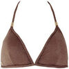 Maillots de bain Brigitte Bardot Haut de maillot de bain triangle marron Folk