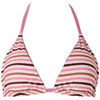 Maillots de bain Brigitte Bardot Haut de maillot de bain triangle r&eacute;versible rose Voyageuse Rose