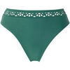 Maillots de bain Brigitte Bardot Culotte de bain taille haute vert Mirage