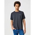 Tee-shirts sur Grenoble : T-shirt Wrangler 112357389-BLACK