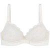 Corbeilles & balconnets Pomm'poire Soutien-gorge &agrave; armatures ivoire Innocente Blanc