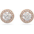 Boucles d'oreille sur Grenoble : Boucles oreilles Swarovski Clous d'oreilles Constella ros&eacute;s Rose