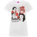T-shirt Disney Princess T-shirt &agrave; manches courtes Blanc Grenoble