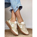 Baskets femme sur Grenoble : Baskets Schmoove - Sneakers SHEFFIELD JOGGER Gold Dor&eacute;