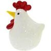 Statuettes et figurines Signes Grimalt Presse-Papier En Forme De Poulet Blanc Unique. . Maison & D&eacute;co > Statuettes et figurines.
