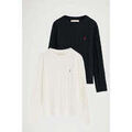 Pull sur Grenoble : Pull Polo Club PACK 2 - RIGBY GO CABLE U COTTON W VO N-E