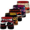 Boxers Freegun Lot de 5 boxers enfant Car Racing Rouge