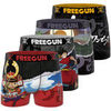 Boxers Freegun Lot de 4 boxers enfant One Piece Rouge