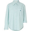 Chemises sur Grenoble : Chemise Tom Tailor - Chemise &agrave; rayures - verte Vert