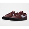Baskets basses Nike BLAZER LOW BORDEAUX NOIR