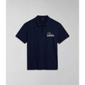 Polos sur Grenoble : Polo Napapijri E-COLVILLE NP0A4HPX-176 BLU MARINE