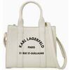 Cabas Karl Lagerfeld petit Cabas Essentials Blanc