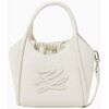 Sac &agrave; main Karl Lagerfeld Cabas Villa La Vigie Blanc Blanc
