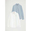 Chemise Polo Club PACK 2 - RIGBY GO SLIM POPLIN W W-BB