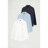Chemise Polo Club PACK 3 - RIGBY GO SHIRT POPLIN VO N-W-BB