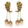 Boucles oreilles Avant-Garde Paris Adelata Dor&eacute;