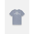 Tee-shirts sur Grenoble : T-shirt A.p.c. T-shirt A.P.C. Printemps/&Eacute;t&eacute; 2026 - bleu Blanc