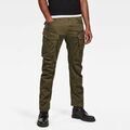 Pantalon G-Star Raw D02190-5216 ROVIC ZIP REGULAR TAPARED -6059 DARK BRONZE GREEN Grenoble