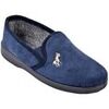 Chaussons Ozabi Pantoufle HOMME SUEDINE PREMIUM BAMATEX MARINE