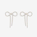 Boucles d'oreille sur Grenoble : Boucles oreilles Lollipops Boucles d'oreilles n?ud a strass Multicolore