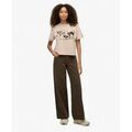 Sportswear sur Grenoble : Jogging Superdry Pantalon Baggy Taille Mi-Haute