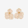 Boucles d'oreille sur Grenoble : Boucles oreilles Lollipops Boucles d'oreilles fleur rose p&acirc;le Rose