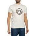 Tee-shirts sur Grenoble : T-shirt Trojan T-shirt &agrave; logo jacquard appliqu&eacute; Blanc