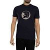 T-shirt Trojan T-shirt &agrave; logo jacquard appliqu&eacute; Bleu