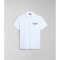 Tee-shirts sur Grenoble : T-shirt Napapijri E-AYLMER NP0A4HTN-002 BRIGHT WHITE