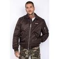 Blouson Schott 210100RS DARK BROWN Grenoble