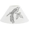Abats jours et pieds de lampe Stof Abat-jour Oiseau Brod&eacute; Beige Unique. . Maison & D&eacute;co > Abats jours et pieds de lampe.