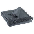 Accessoires sur Grenoble : Serviettes et gants de toilette Vivaraise CANCUN Gris 70x140 cm. Sa finition frang&eacute;e et son liteau discret et &eacute;l&eacute;gant.. Maison > Serviettes et gants de toilette.