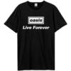 T-shirt Amplified Clothing Live Forever