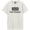 T-shirt Amplified Clothing Live Forever