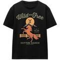 Tee-shirts sur Grenoble : T-shirt Yellowstone Wild Free