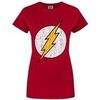 T-shirt Dc Comics Flash Logo T-shirt &agrave; manches courtes Rouge