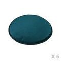 Linge de maison sur Grenoble : Galettes de chaise The home deco factory ELTON X6 Vert Diam 34 cm. . Maison & D&eacute;co> Galettes de chaise.