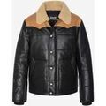 Vestes sur Grenoble : Veste Schott LCDAYTON BLACK/COGNAC