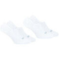 Chaussettes sur Grenoble : Chaussettes Wilson Prot&egrave;ge-pieds, lot de 2, essentiel Blanc
