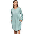 Robes sur Grenoble : Robe courte Selmark Chemise de nuit manches longues P103 CUDDLY
