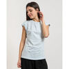 T-shirt Yes Zee T-shirt femme avec mini logo devant