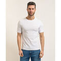 Tee-shirts sur Grenoble : T-shirt K-Way T-shirt homme Adame en tissu &eacute;lastique Blanc