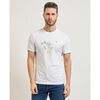 T-shirt Guess T-shirt pour homme &agrave; col rond avec logo Blanc